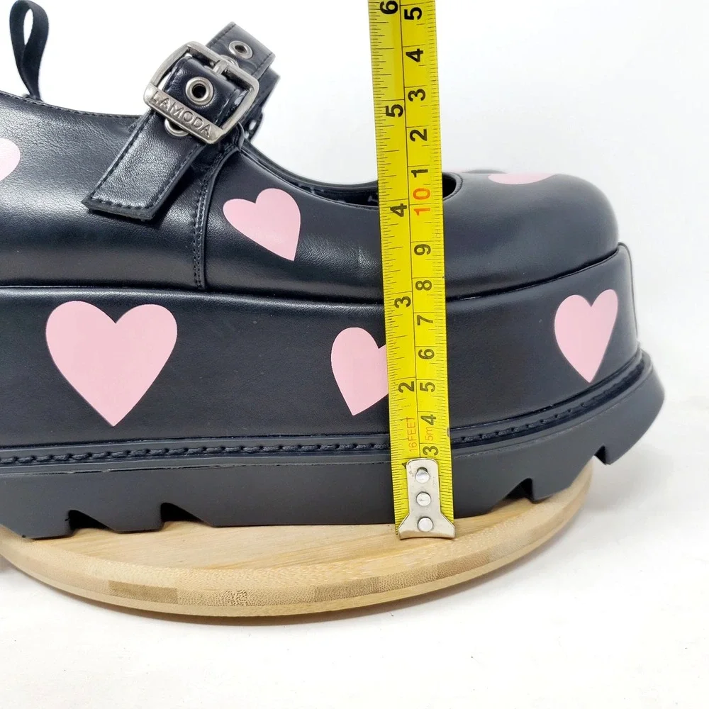 Lamoda Sweetheart of Mind Mary Jane Women 6 Platform Punk Goth Chunky Dolls Kill